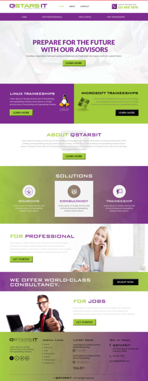 Diseño Web por rightway para R2 Software BV | Diseño: #17139311