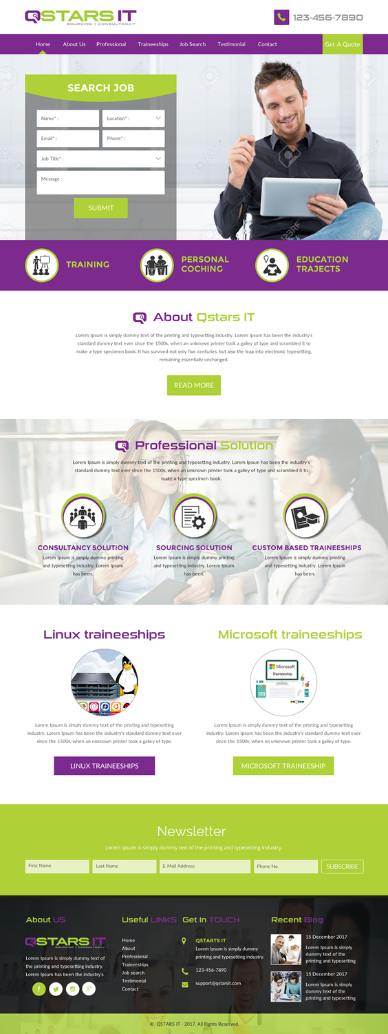 Web Design by rightway for R2 Software BV | Design #17139314