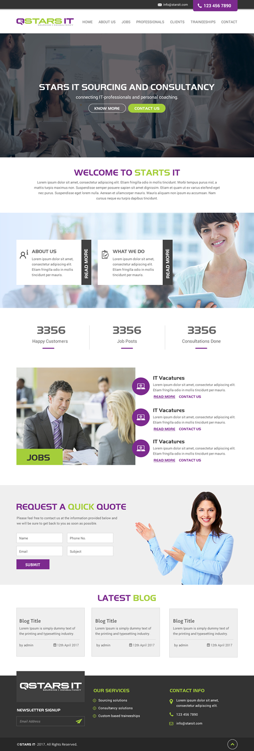 Web Design by rightway for R2 Software BV | Design #17139315