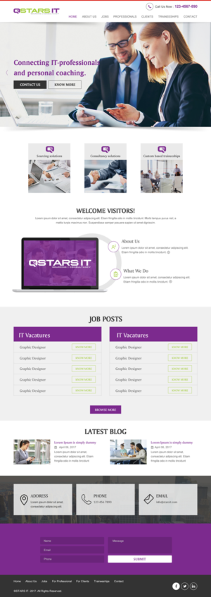Diseño Web por rightway para R2 Software BV | Diseño: #17139323