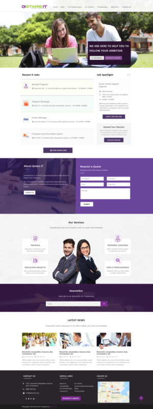 Web Design by Da Miracle for R2 Software BV | Design #17179620