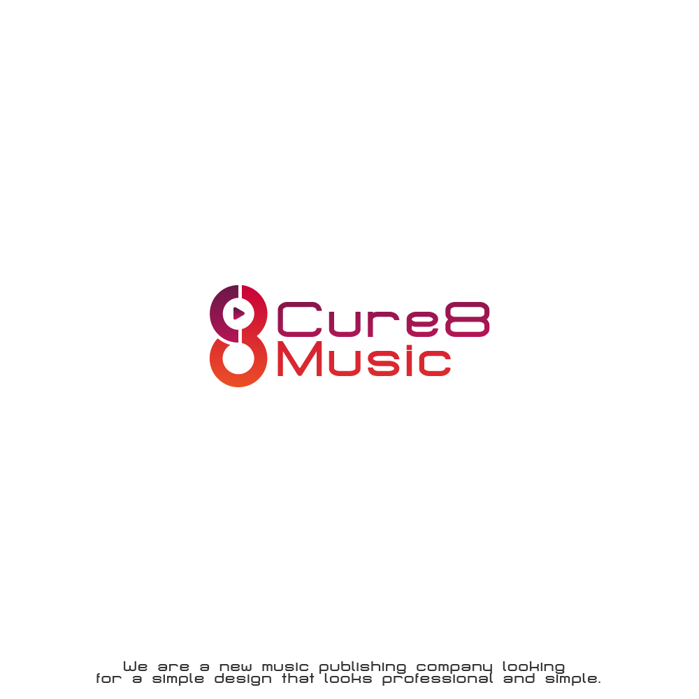Diseño de Logo por adi.prazz17 para Cure8 Music | Diseño #17206969