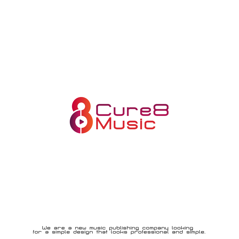 Logo Design by adi.prazz17 for Cure8 Music | Design #17207263