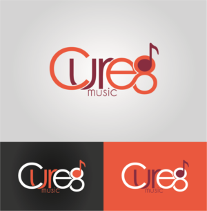 Logo Design by JE Designs for Cure8 Music | Design: #17130634