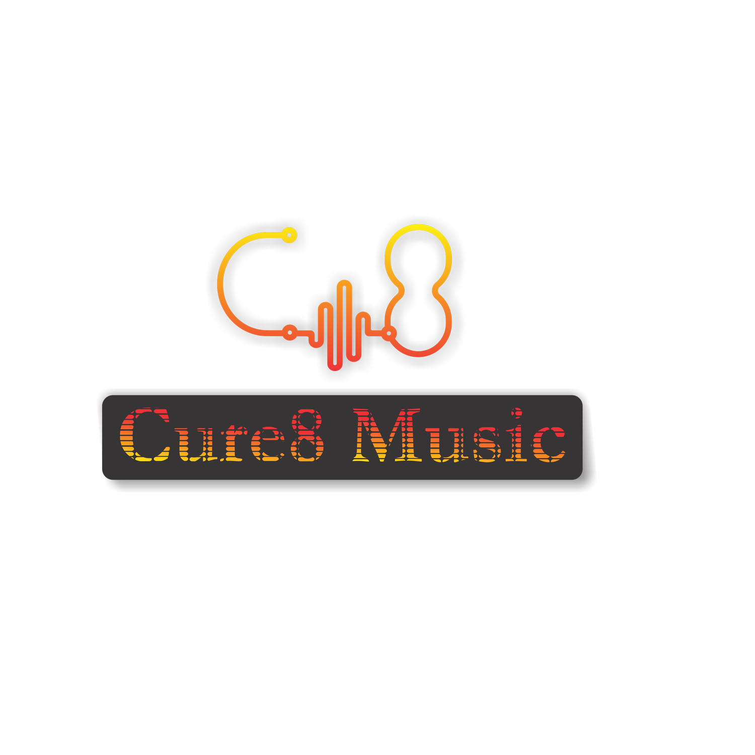 Logo Design by Hasniel for Cure8 Music | Design #17133204