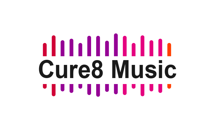 Logo Design by Stripes Design for Cure8 Music | Design #17228305