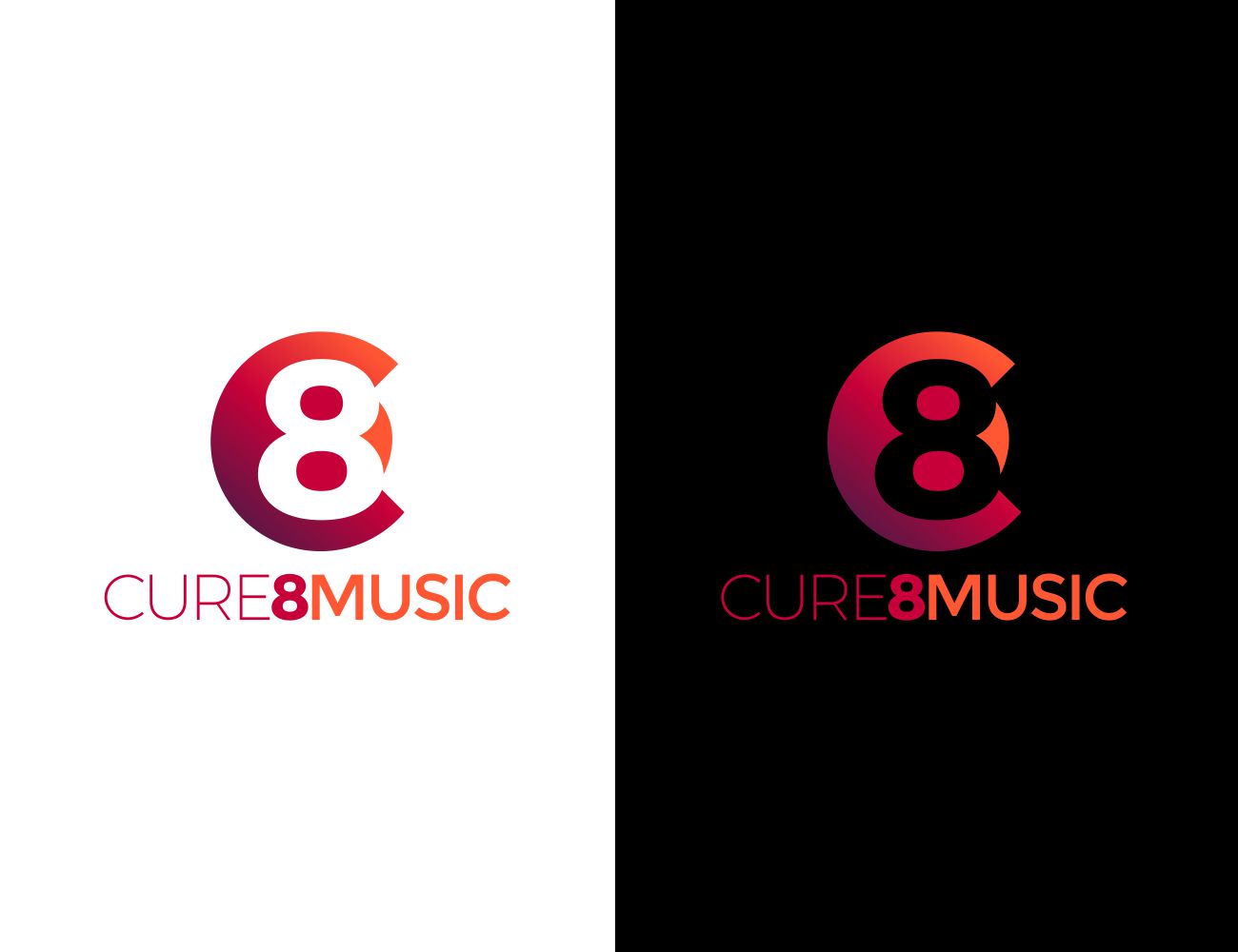 Logo Design by MOH Studio for Cure8 Music | Design #17133036