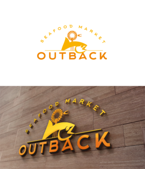 Logo Design by trufya for Outback Seafood Market  | Design: #17137854
