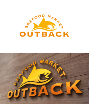 Logo Design by trufya for Outback Seafood Market  | Design: #17138122