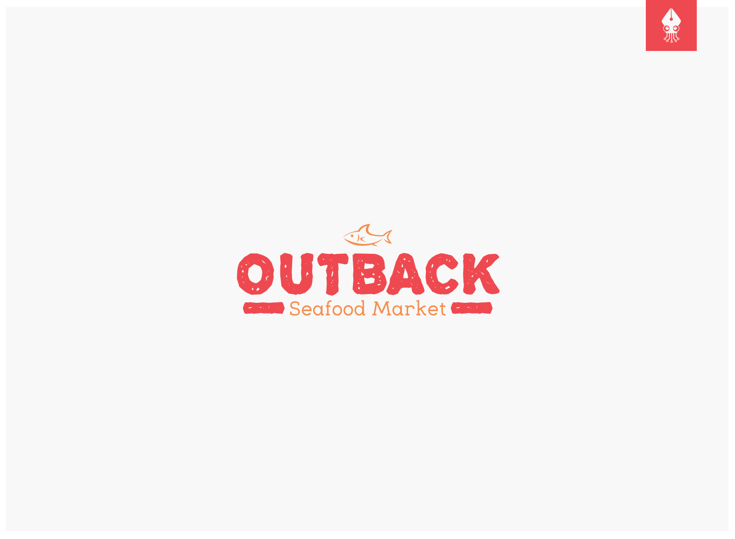 Logo Design by mngkw for Outback Seafood Market  | Design #17124116