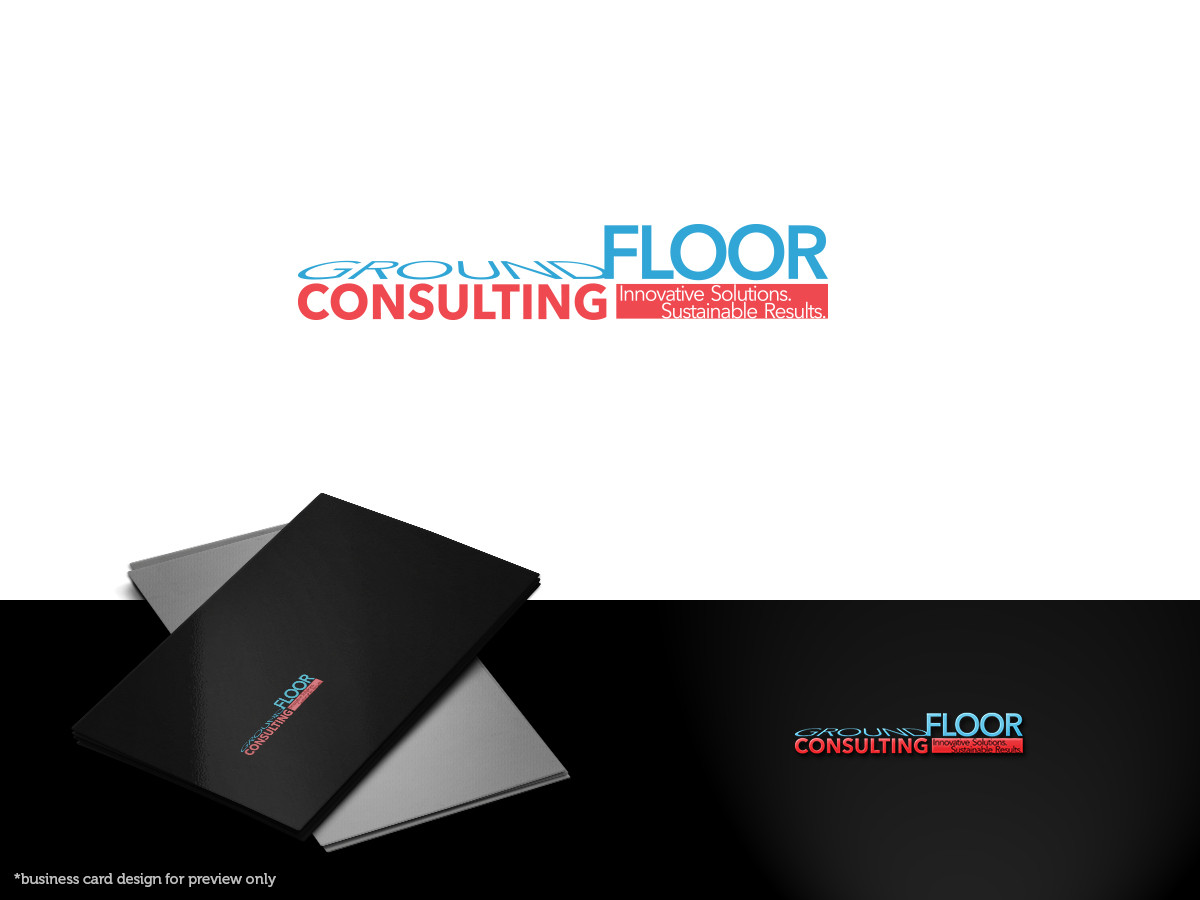 Logo Design by ArtSamurai for ground floor consulting | Design #2702285
