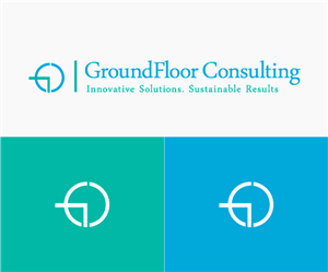 Logo Design by spontaneous for ground floor consulting | Design #2701520