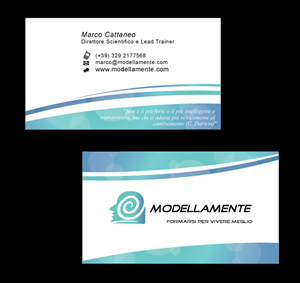 Self-Help & Training Association Business Card Design Project