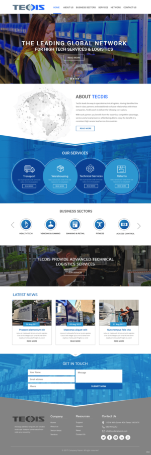 Wordpress Design by pb for this project | Design: #17136490