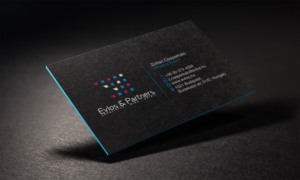 Diseño de Tarjeta de Presentación por Sergio Coelho para Evlos & Partners Ltd. | Diseño: #17327965