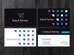 Business card design for a dynamic IT consulting company | Visitenkarten-Design von Atvento Graphics