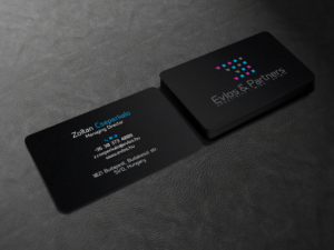 Diseño de Tarjeta de Presentación por Creations Box 2015 para Evlos & Partners Ltd. | Diseño: #17501231