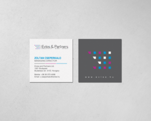 Business Card Design by chandrayaan.creative for Evlos & Partners Ltd. | Design: #17122510