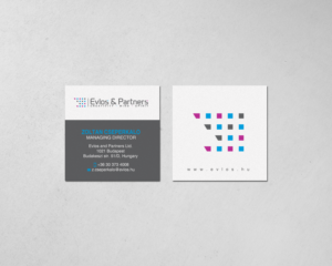 Business Card Design by chandrayaan.creative for Evlos & Partners Ltd. | Design: #17122513