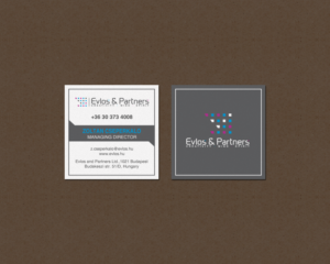 Business Card Design by chandrayaan.creative for Evlos & Partners Ltd. | Design: #17122516