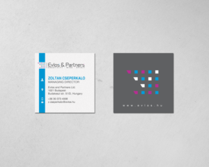 Business Card Design by chandrayaan.creative for Evlos & Partners Ltd. | Design: #17122553
