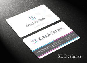 Business Card Design by SL Designer for Evlos & Partners Ltd. | Design: #17118916