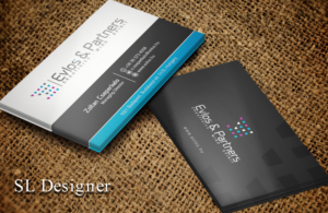 Business Card Design by SL Designer for Evlos & Partners Ltd. | Design: #17118919