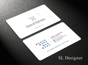 Business Card Design by SL Designer for Evlos & Partners Ltd. | Design: #17118942