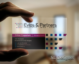 Business Card Design by SL Designer for Evlos & Partners Ltd. | Design: #17118944