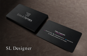 Business Card Design by SL Designer for Evlos & Partners Ltd. | Design: #17481594