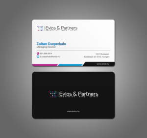 Business Card Design by mdreyad for Evlos & Partners Ltd. | Design: #17134028