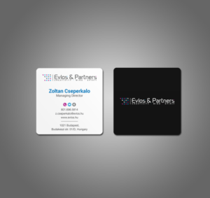 Business Card Design by mdreyad for Evlos & Partners Ltd. | Design: #17134279