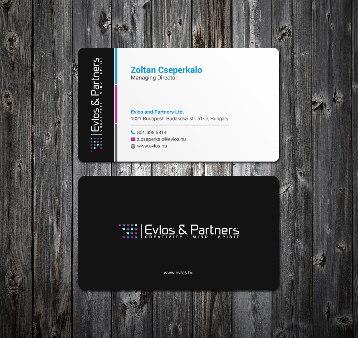 Business Card Design by mdreyad for Evlos & Partners Ltd. | Design #17135597