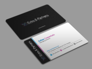 Business Card Design by mdreyad for Evlos & Partners Ltd. | Design: #17139800