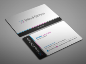 Business Card Design by mdreyad for Evlos & Partners Ltd. | Design: #17151672