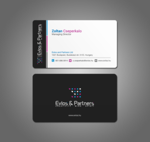 Business Card Design by mdreyad for Evlos & Partners Ltd. | Design: #17206966