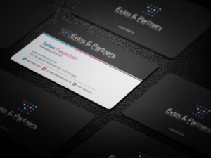 Business Card Design by mdreyad for Evlos & Partners Ltd. | Design: #17208493