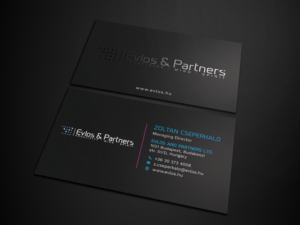 Business Card Design by Tripti Ranjan Gain for Evlos & Partners Ltd. | Design: #17116912