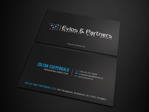 Business Card Design by Tripti Ranjan Gain for Evlos & Partners Ltd. | Design: #17116922