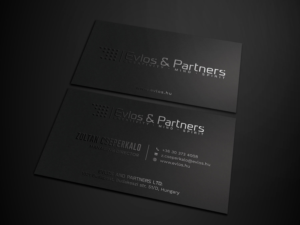 Business Card Design by Tripti Ranjan Gain for Evlos & Partners Ltd. | Design: #17116927