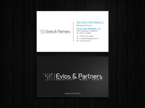 Business Card Design by Tripti Ranjan Gain for Evlos & Partners Ltd. | Design: #17117047