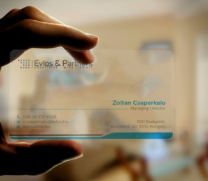 Business Card Design by Tripti Ranjan Gain for Evlos & Partners Ltd. | Design: #17121331