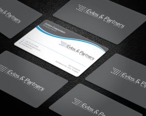 Business Card Design by Tripti Ranjan Gain for Evlos & Partners Ltd. | Design: #17122962