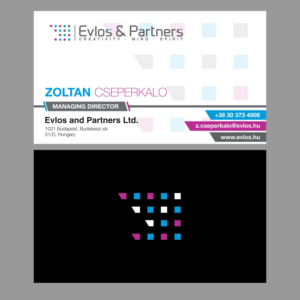 Business Card Design by Rose Design for Evlos & Partners Ltd. | Design: #17139141