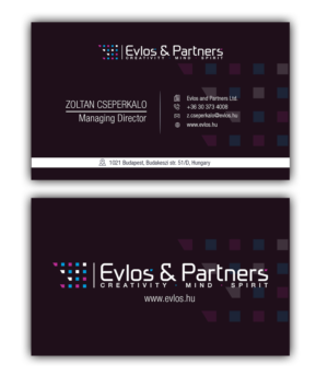 Business Card Design by GianArt for Evlos & Partners Ltd. | Design: #17203016