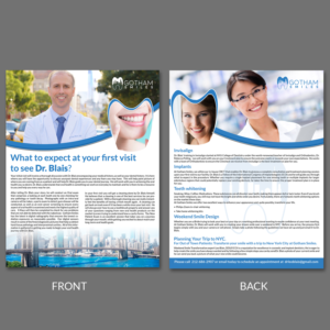 Weekend Smile Design by Gotham Smiles | Flyer Design by Schöpfer