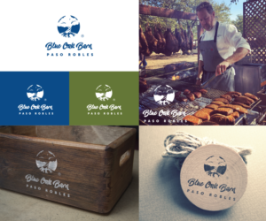 Blue Oak Barn and anything related to the special venue | Logo Design by Farmiza