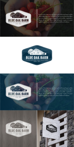 Blue Oak Barn and anything related to the special venue | Logo Design by Jroeh_Studio