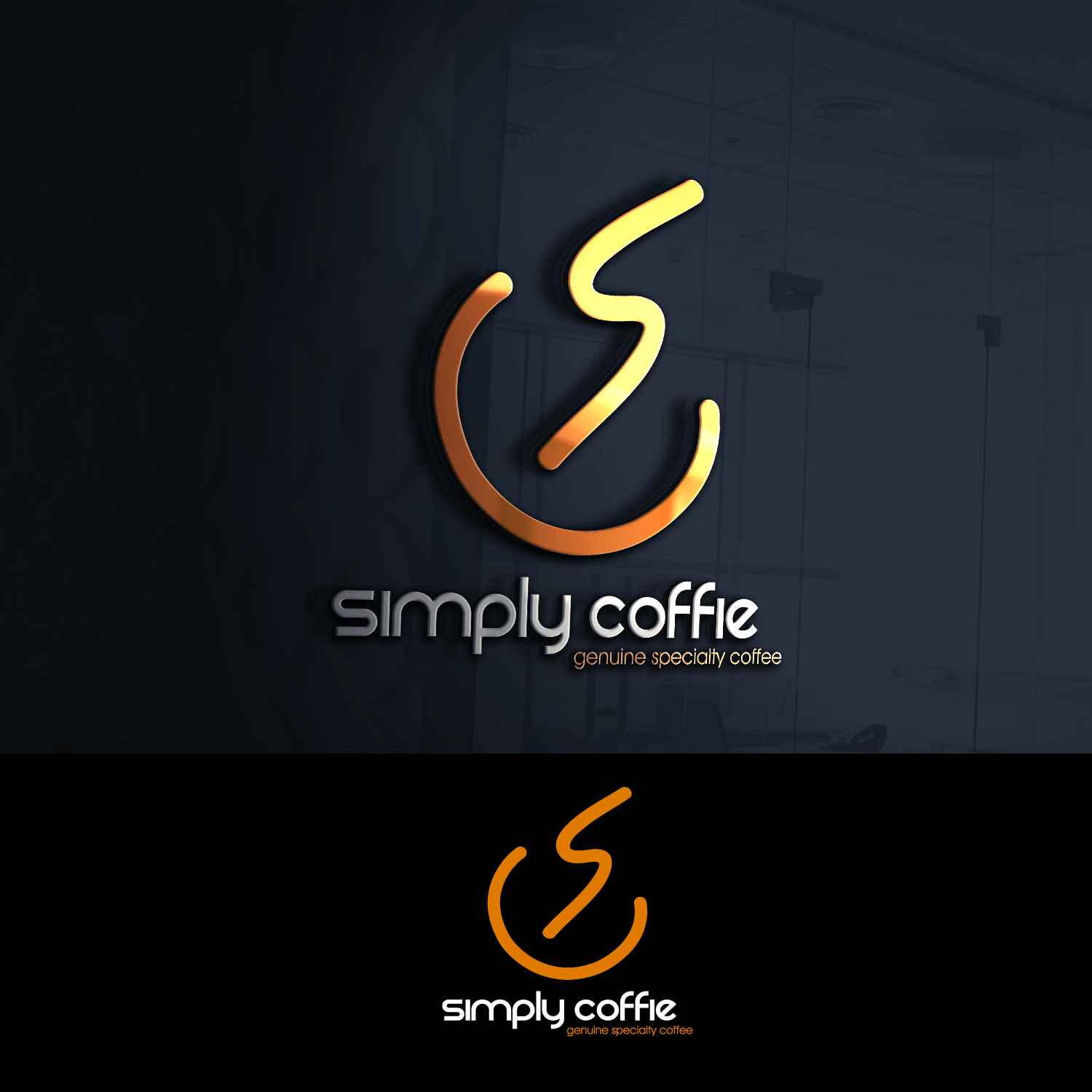 Logo Design by TRHZ for Simply Coffie LLC | Design #17121007
