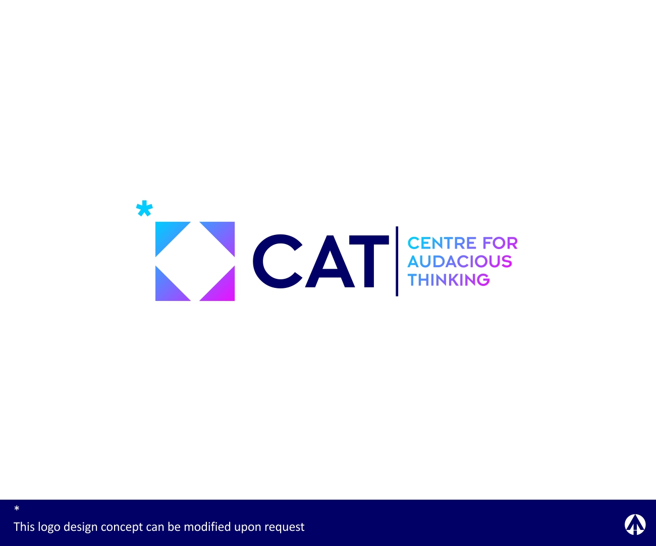 Diseño de Logo por RKingz para Centre for Audacious Thinking (CAT) | Diseño #17299675
